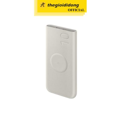 Pin sạc dự phòng 10000mAh Không dây Type C PD 25W Samsung EB-U2510 - Hàng Chính Hãng