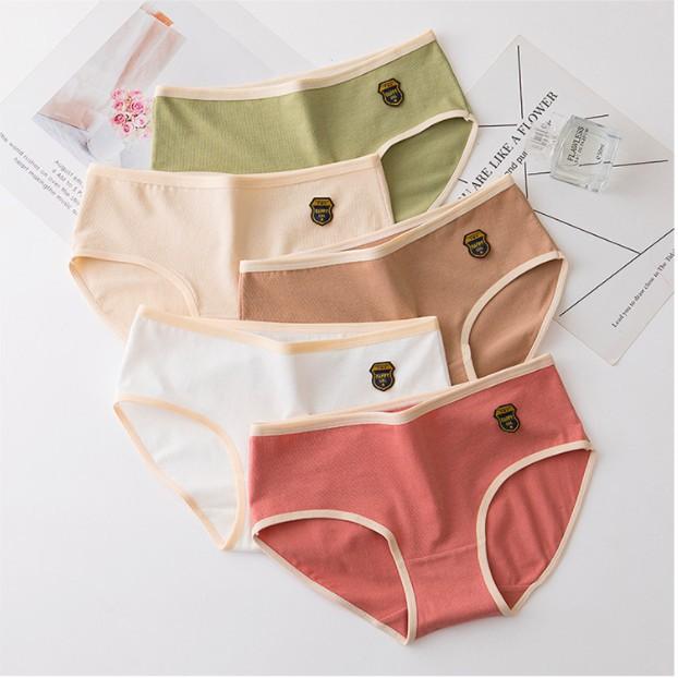 Quần Lót Nữ ️️ Quần Lót Kháng Khuẩn Cotton Thông Hơi Thoáng Mát QL05