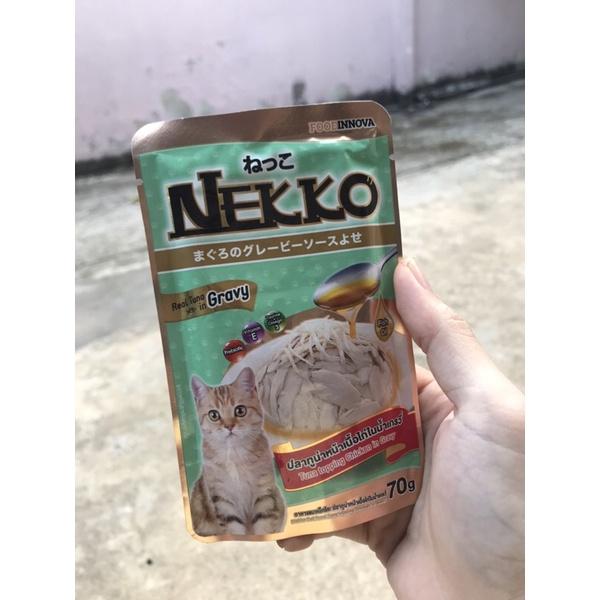 Patê Nekko Gravy gói 70g (dạng sốt