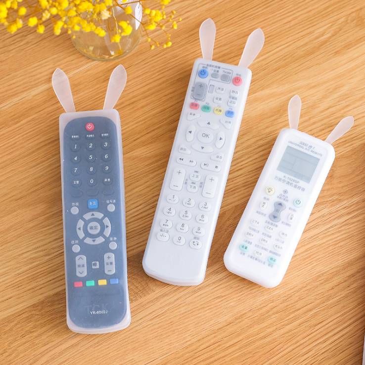Vỏ bọc điều khiển remote Silicone tivi điều hòa bằng nhựa dẻo trong suốt