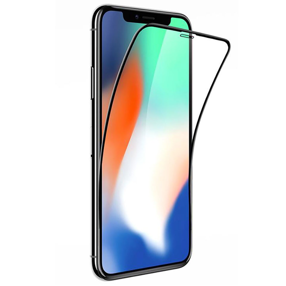 Miếng Dán Cường Lực MIPOW KINGBULL 3D Dành Cho iPhone Xr, X- Xs, Xs Max_Hàng Chính Hãng