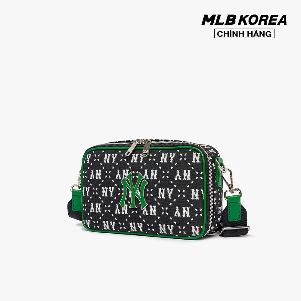 MLB - Túi đeo chéo unisex chữ nhật Diamond Monogram Jacquard 3ACRM013N