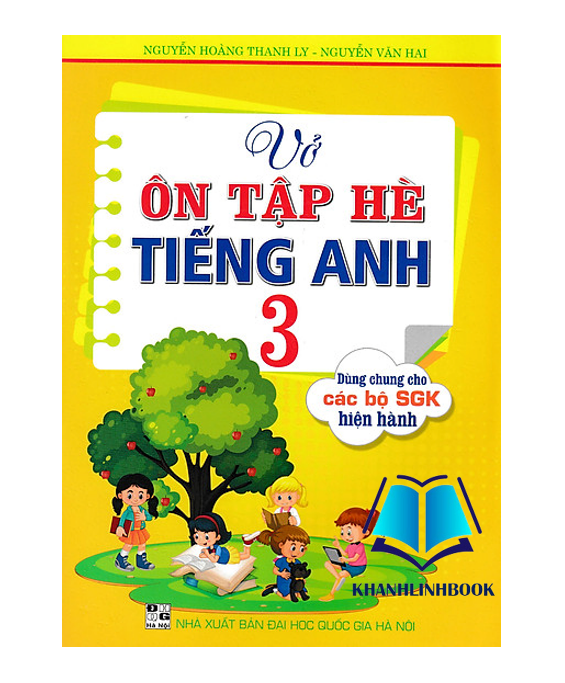 Sách - Vở Ôn Tập Hè Tiếng Anh 3