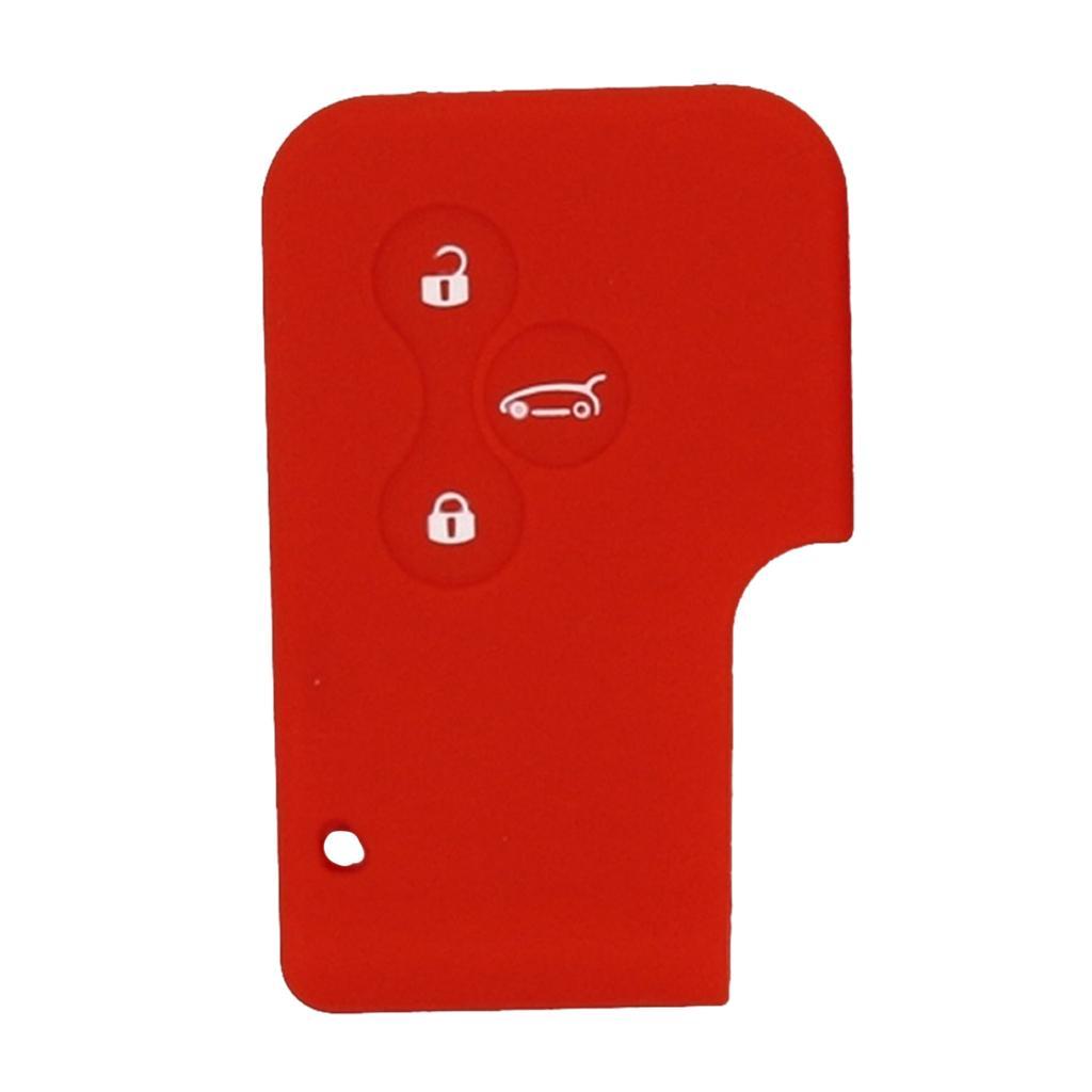 Car Smart Key Fob 3 Button Silicone Protector Cover Case For