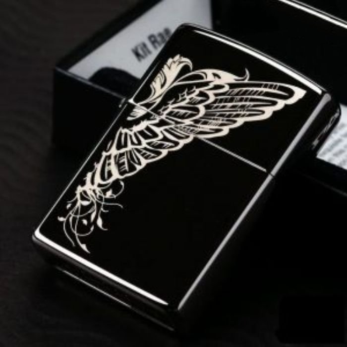 Bật Lửa Zippo Wing Black Ice Chính Hãng Usa