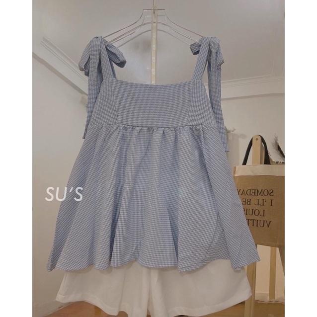 ÁO BABYDOLL THẮT NƠ CÔNG CHÚA
