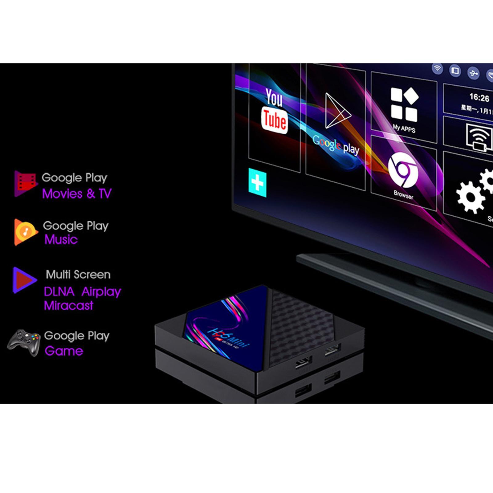 Android 10.0 Smart Box RK3228A Chip 2.4G 5.0G WIFI 3D Smart Player