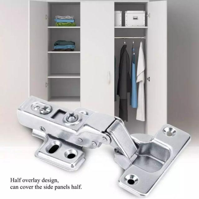 Bản lề bật hơi inox cao cấp sử dụng cho tủ gỗ _ nhôm