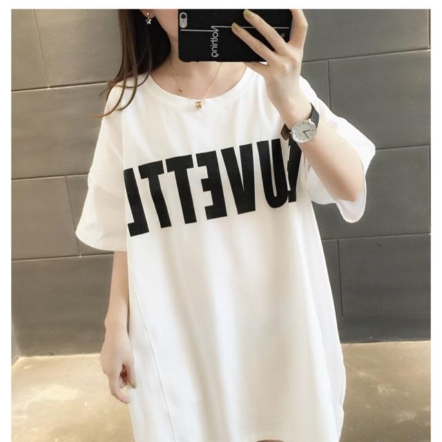 Áo thun tay lỡ form rộng