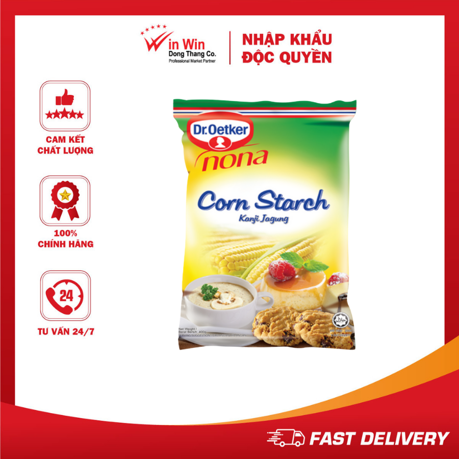 Tinh Bột Bắp Dr. Oetker Nona 400g (Thương Hiệu Đức - SX Malaysia)