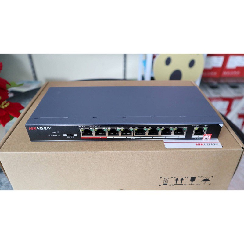 Switch Mạng 8 Cổng POE DS-3E0310P-E/M-hàng chính hãng