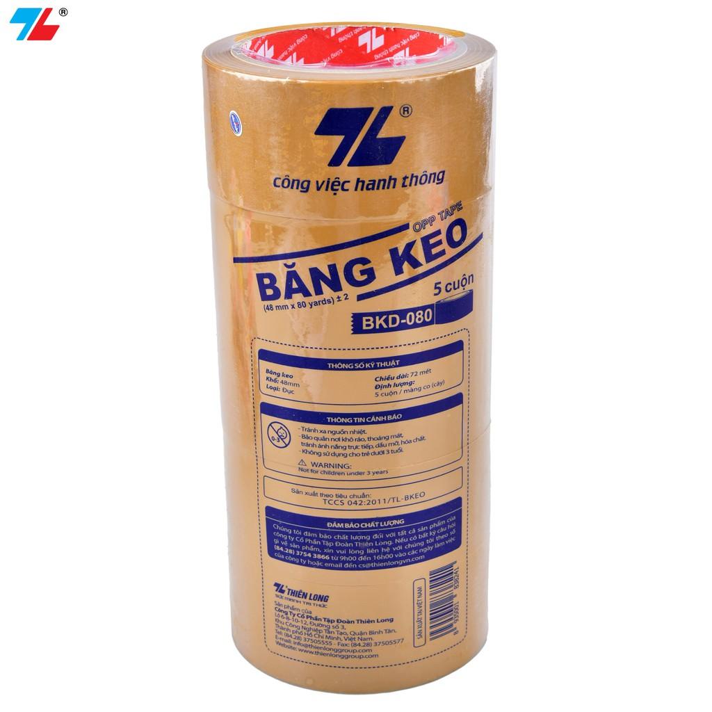 Băng keo đục Thiên Long BKD-080