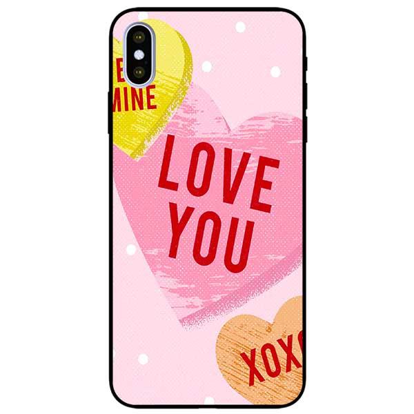 Ốp lưng dành cho iPhone X / Xs / Xs Max / Xr - Tim Yêu Thương