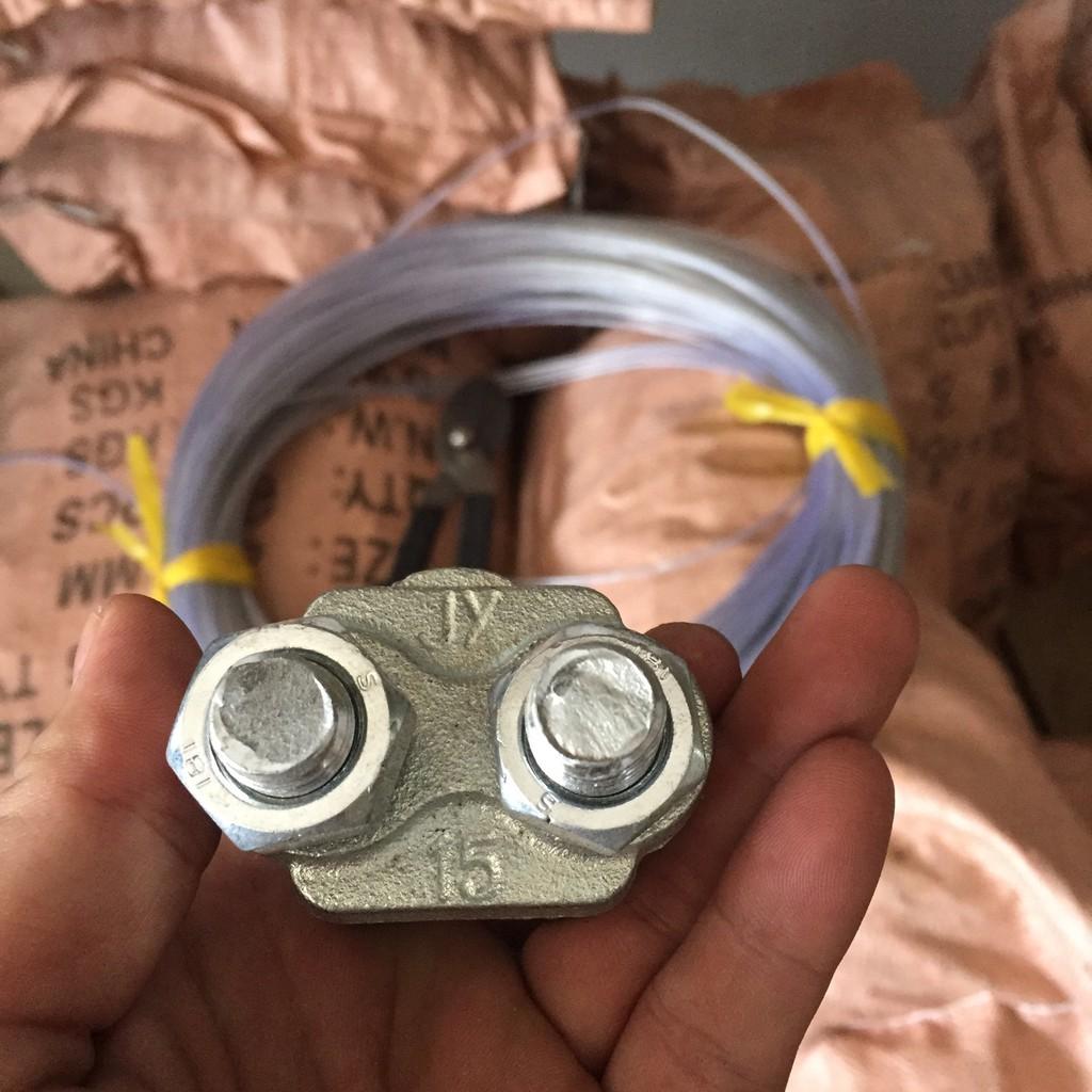 Ốc siết cáp mạ d8mm – Capthepgiasi - NAM LONG CHÂU