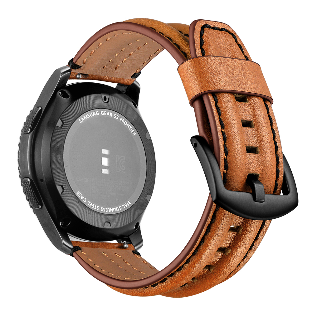 Dây Da Bò cho Galaxy Watch 3 41mm / Galaxy Watch 42 / Garmin / Ticwatch / Galaxy Watch Active 2