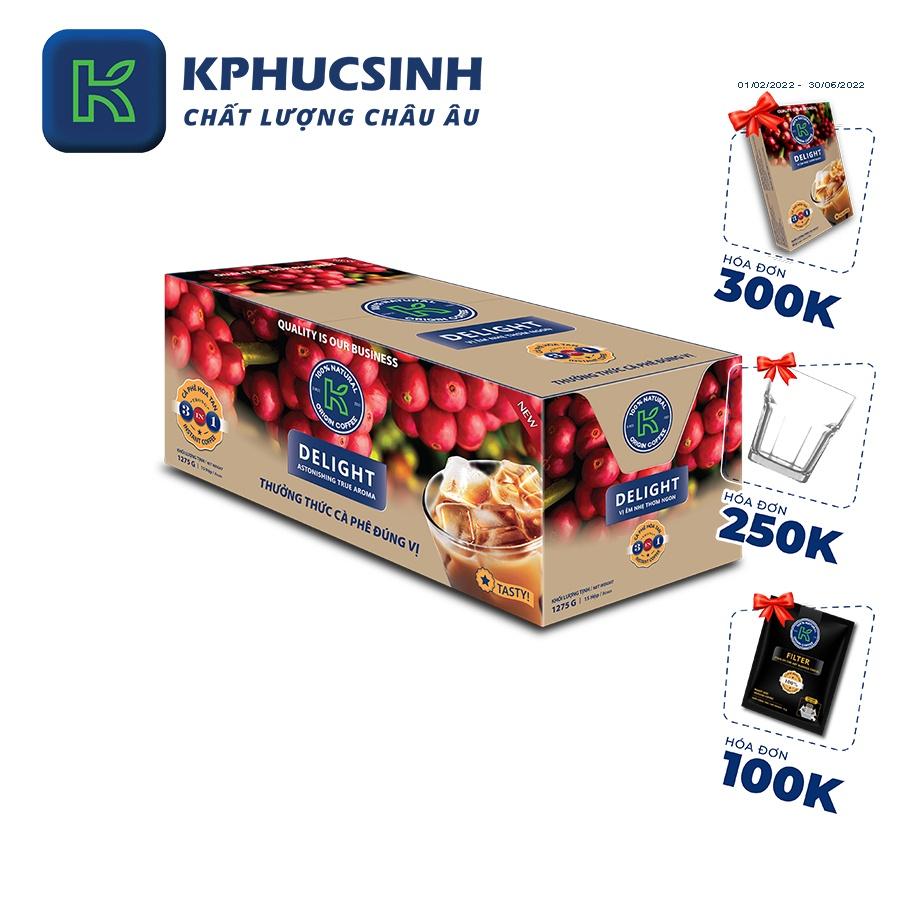 Cà phê hòa tan 3 in 1 K-Delight 1275g