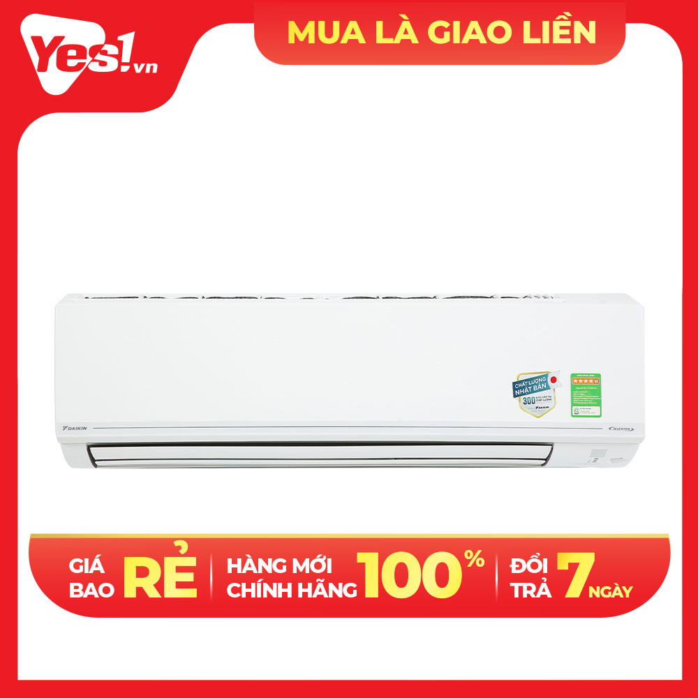 Máy lạnh 2 chiều Daikin Inverter 2 HP FTHF50VVMV - Hàng Chính Hãng - Chỉ Giao Hồ Chí Minh