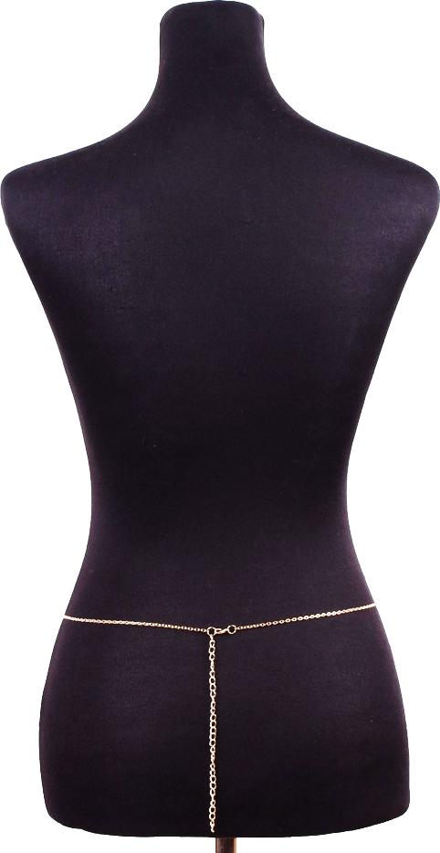 Thắt lưng dạng xích mix ngọc trai độc đáo