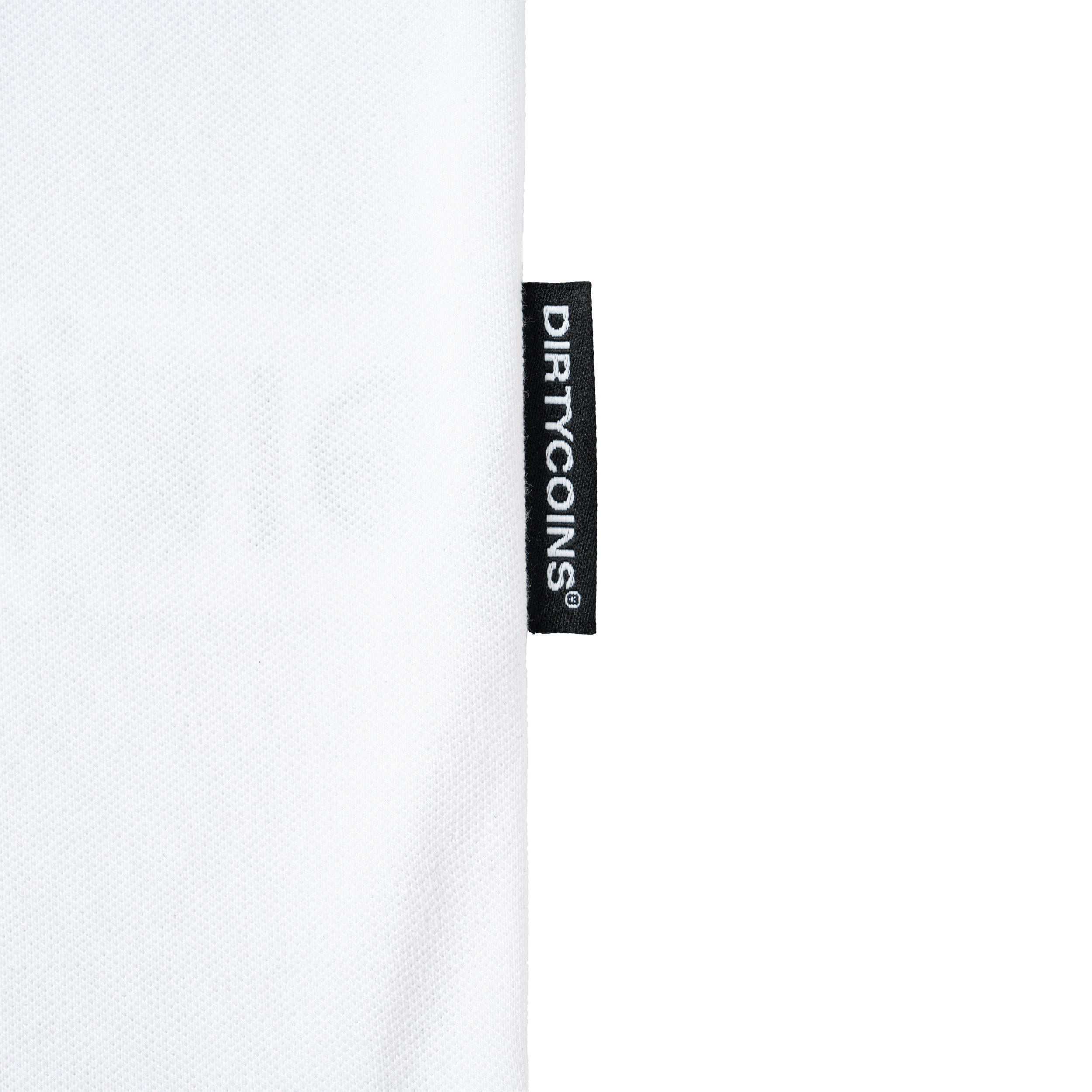 Áo Thun DirtyCoins Heart Patch Regular Polo - White