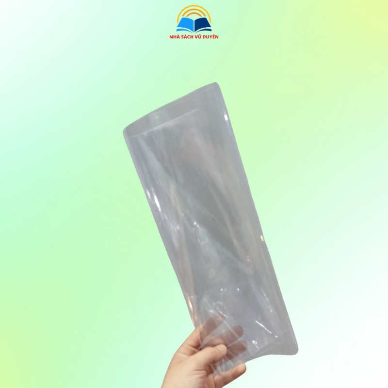 10 Tờ Bìa Bao Kiếng Kích Thước 30cm – Bảo Vệ Sách Vở Sáng Mới