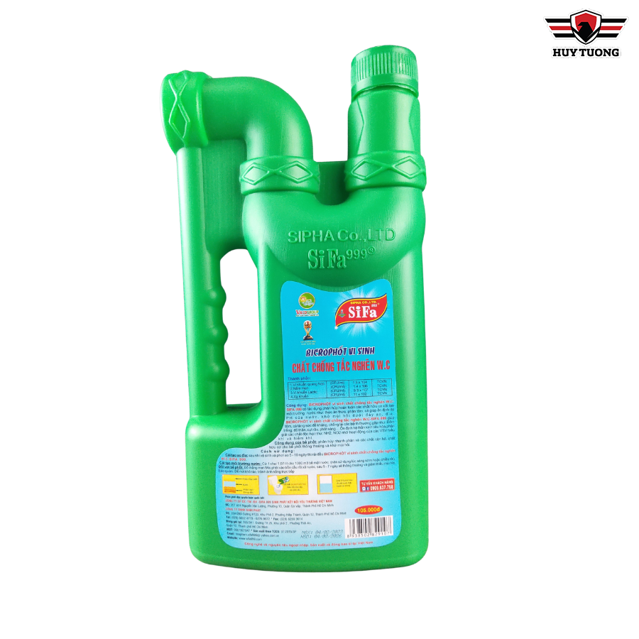 Chai Bicro Phốt Vi Sinh thông nghẽn W.C siêu mạnh siêu tốc Sifa Victory's 999 cao cấp 1 Lít
