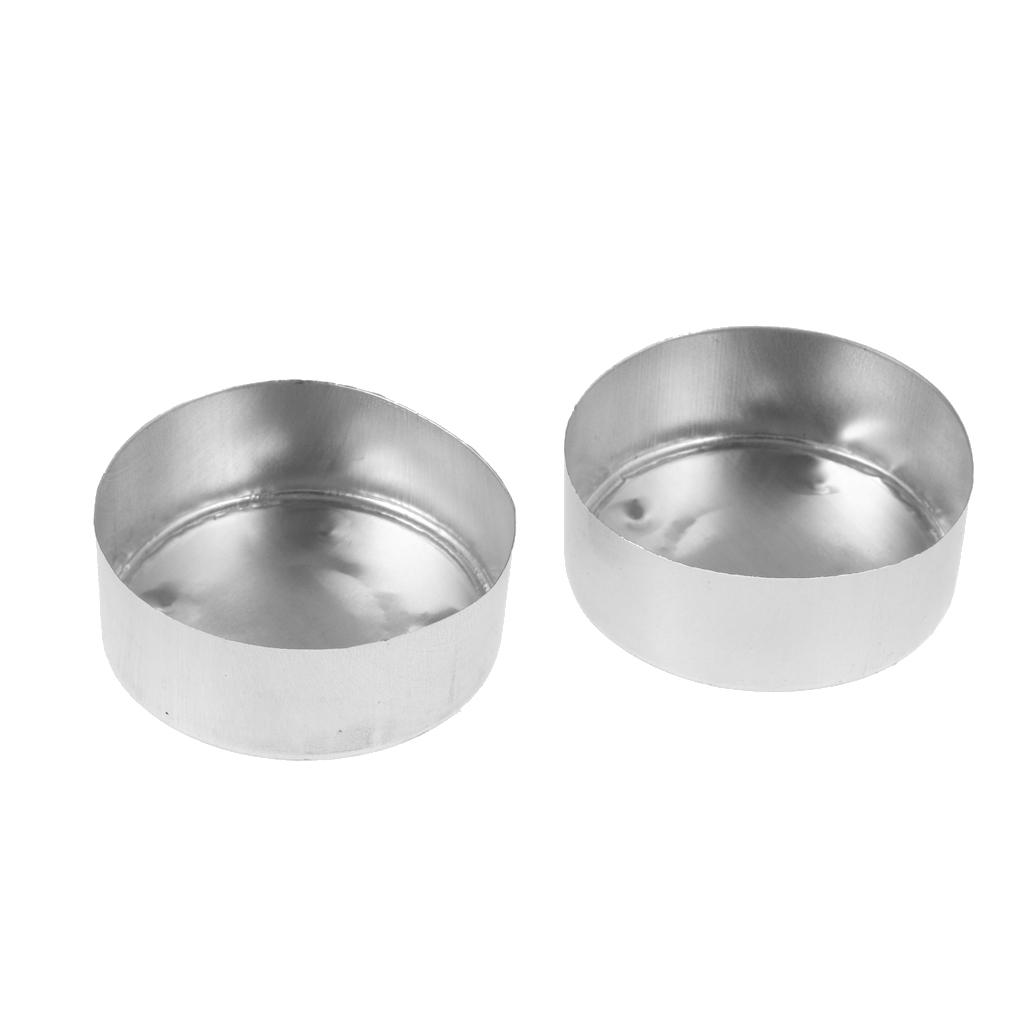 Chiwanji 300x Nhôm Nến Tealight Ly Centerpieces Nến Sáp Ốp Lưng Tín T-Ánh Sáng Giá Đỡ