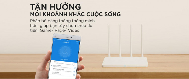 BỘ PHÁT SÓNG WIFI XIAOMI ROUTER (GEN 3C)