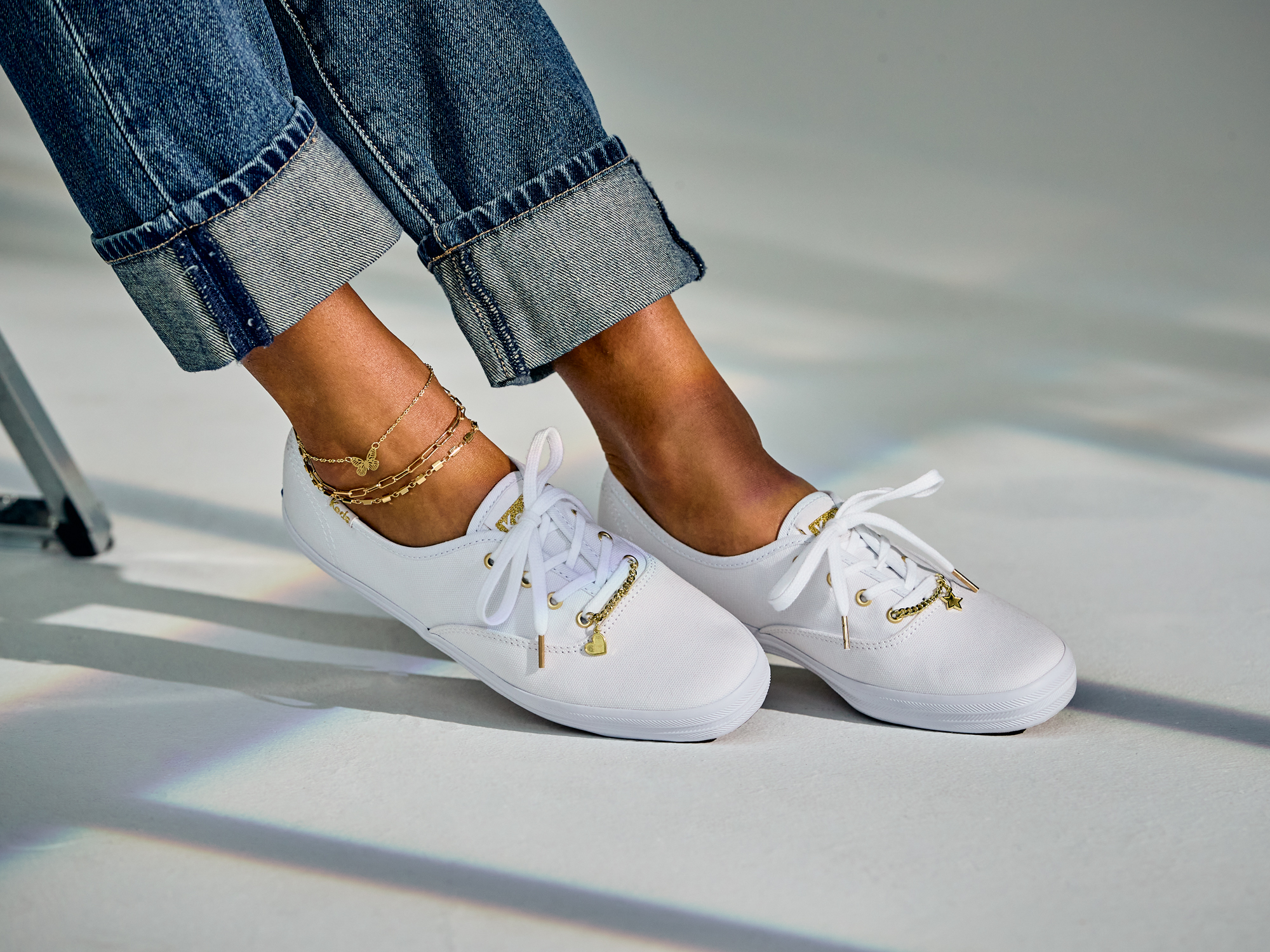 Giày Keds Nữ- Champion Charms White- KD065885