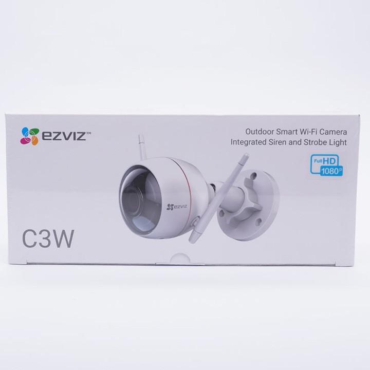 Camera ip Wifi ngoài trời 2MP EZVIZ C3W Husky Air 1080P - tích hợp đèn còi báo động - Hàng Chính Hãng