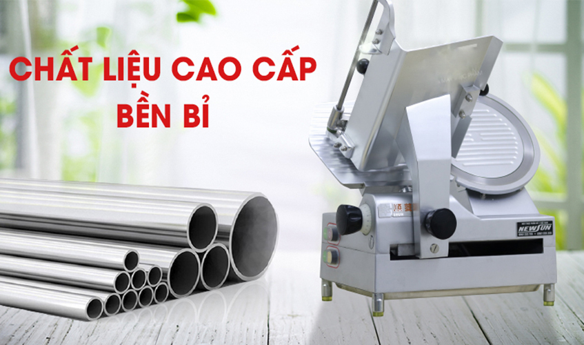 Máy Thái Thịt Đông Lạnh Tự Động SL 300E NEWSUN, Thái Đa Năng - Hàng Chính Hãng