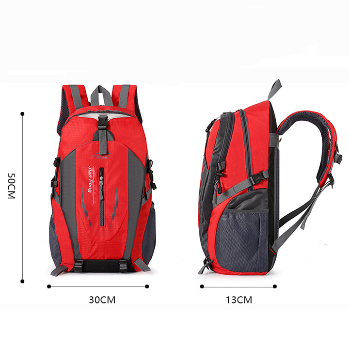 Balo đi học, balo du lịch phượt đa năng 20L vải dù Polyester mềm mại