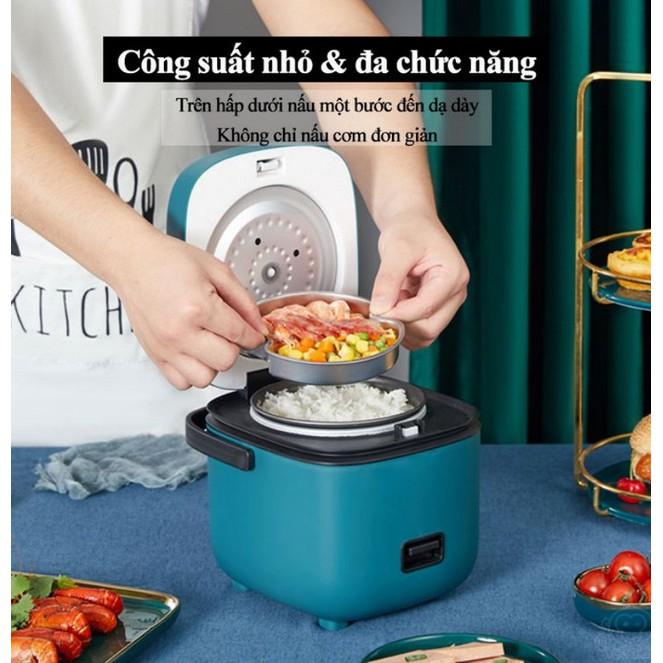 NỒI CƠM MINI CHỐNG DÍNH CHO VĂN PHÒNG HOẶC ĐI DU LỊCH RETRO JAPAN