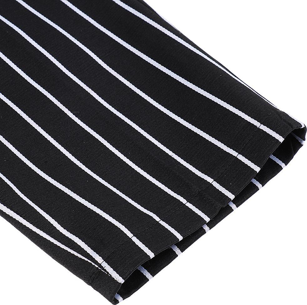 Chef Working Pants Restaurant Elastic Comfy Cook Work Trousers