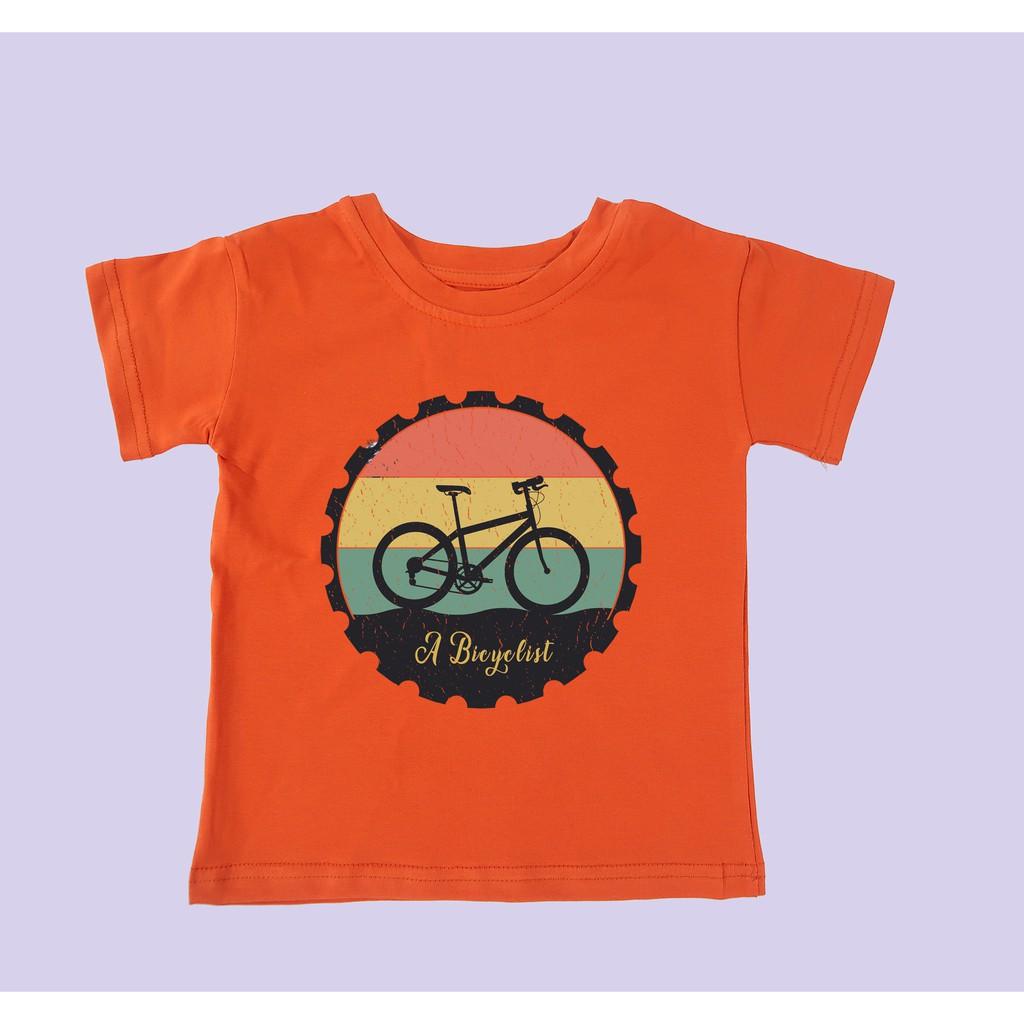 Áo thun trẻ em nam cotton 100% các màu : Mã 046
