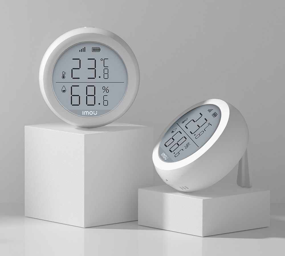 Cảm biến nhiệt độ và độ ẩm Imou ZTM1 - Temperature & Humidity Sensor , có màn hình LCD hiển thị - Hàng chính hãng