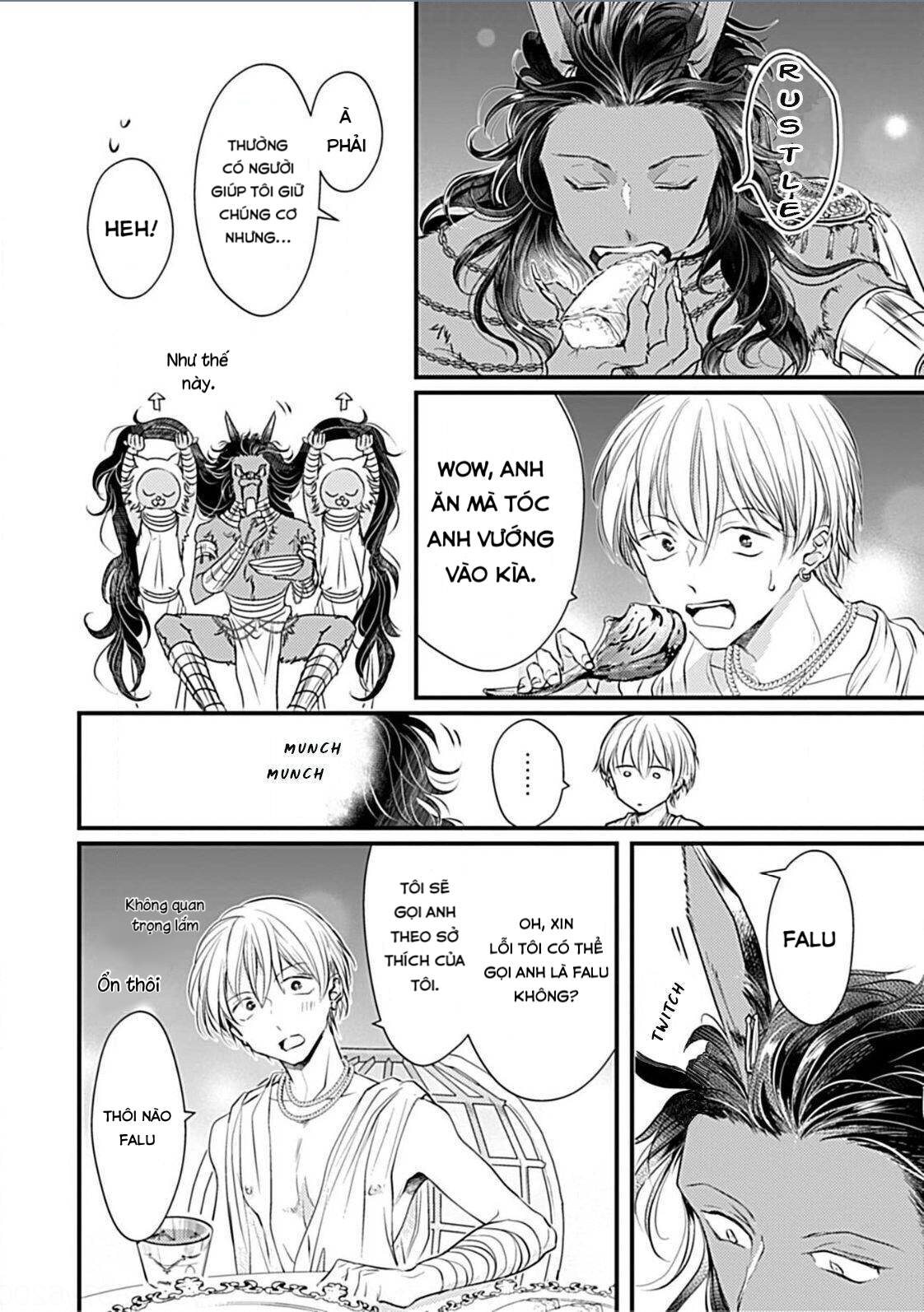 quái thú dễ thương chapter 3.1 13