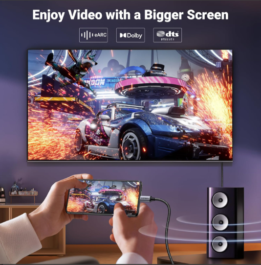 Cáp chuyển Type-C to Displayport dài 3m hổ trợ 8K Ugreen 25839 - Hàng chính hãng