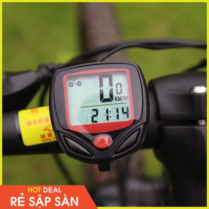 Đồng Hồ Đo Tốc Độ Xe Đạp Có Dây