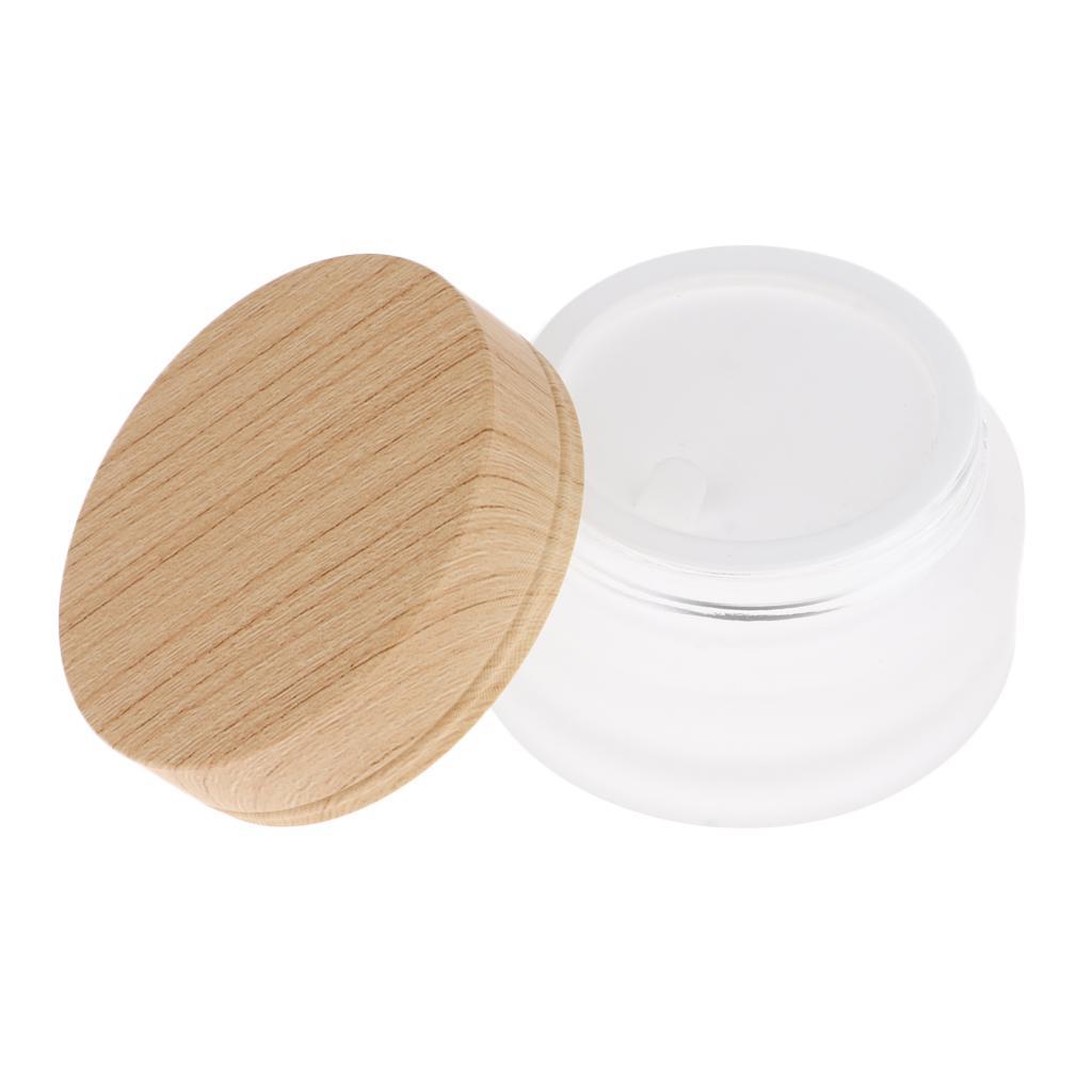 2 Pieces Empty Pot Cosmetic Bottle Makeup Tin Cream Lotion Container