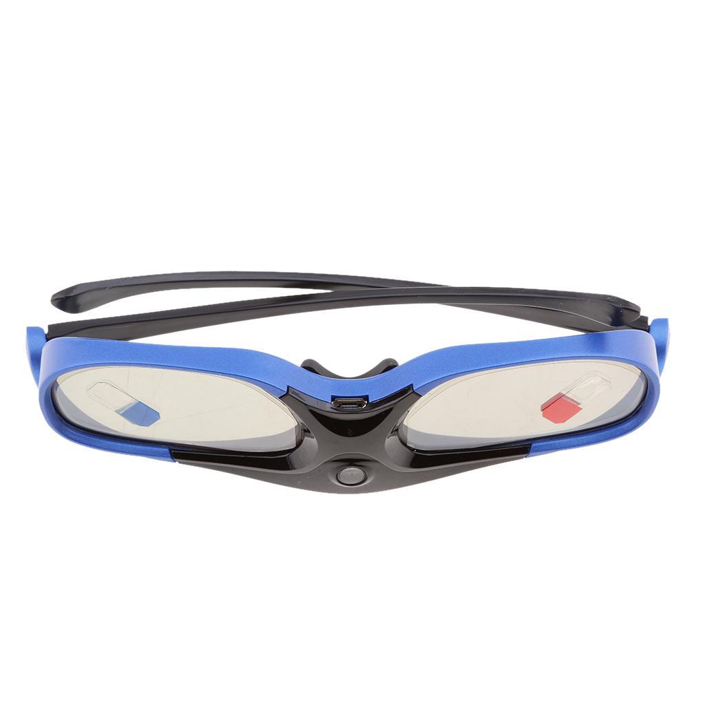 2Pieces Rechargeable DLP link 3D Glasses for All 3D Projectors  and All DLP HD 3D TVs