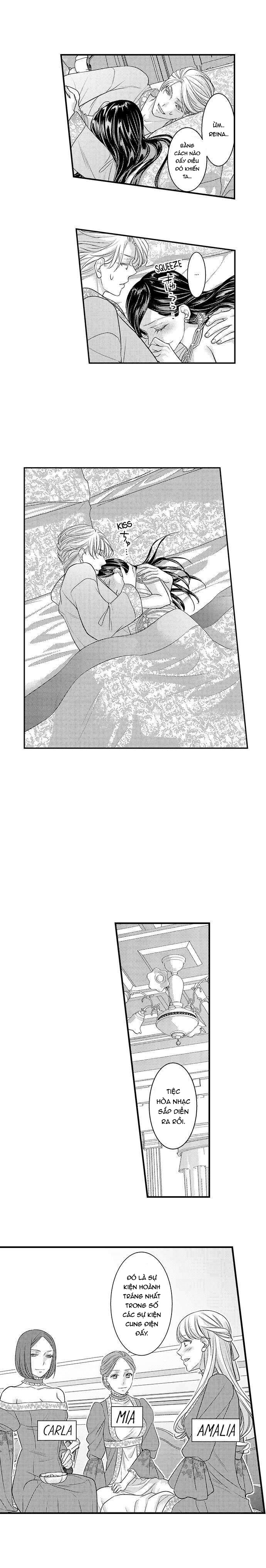 chuyển sinh vào thế giới khác ~ nếu muốn trở thành nữ hoàng hãy tìm cách để được hoàng đế sủng ái vào ban đêm chapter 38.2 2