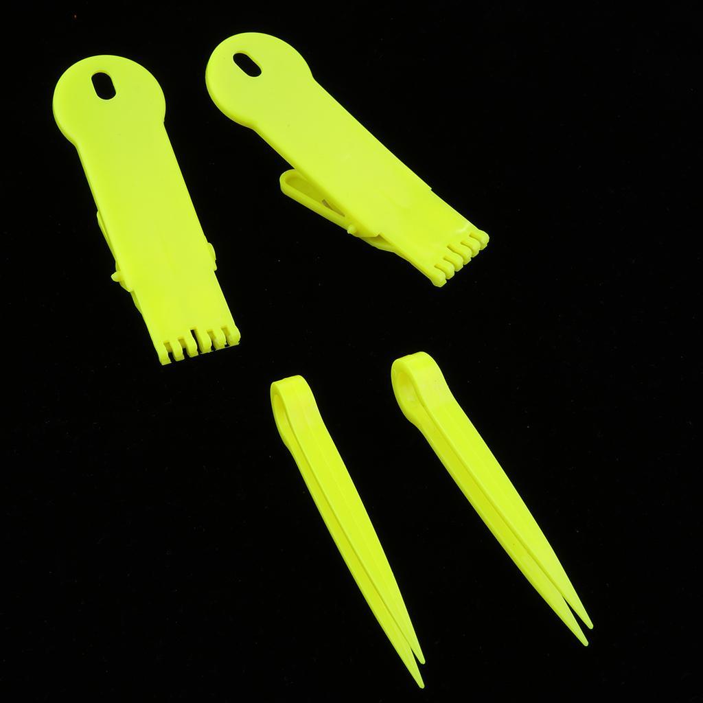 2Pcs High Quality Fishing Baits Lightweight Clip Fishing Bait Bander Tool