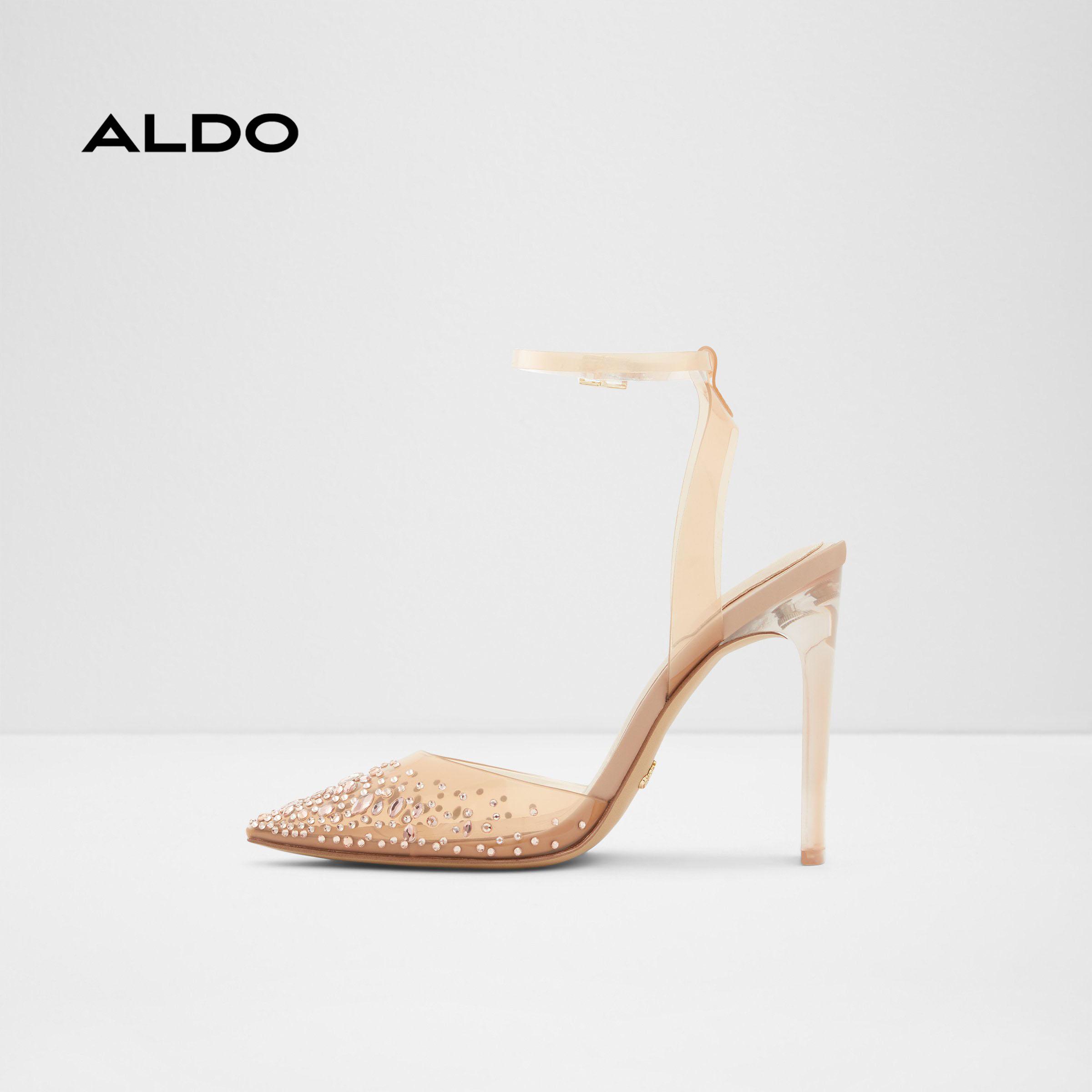 Sandal cao gót nữ Aldo GLASSSLIPPER