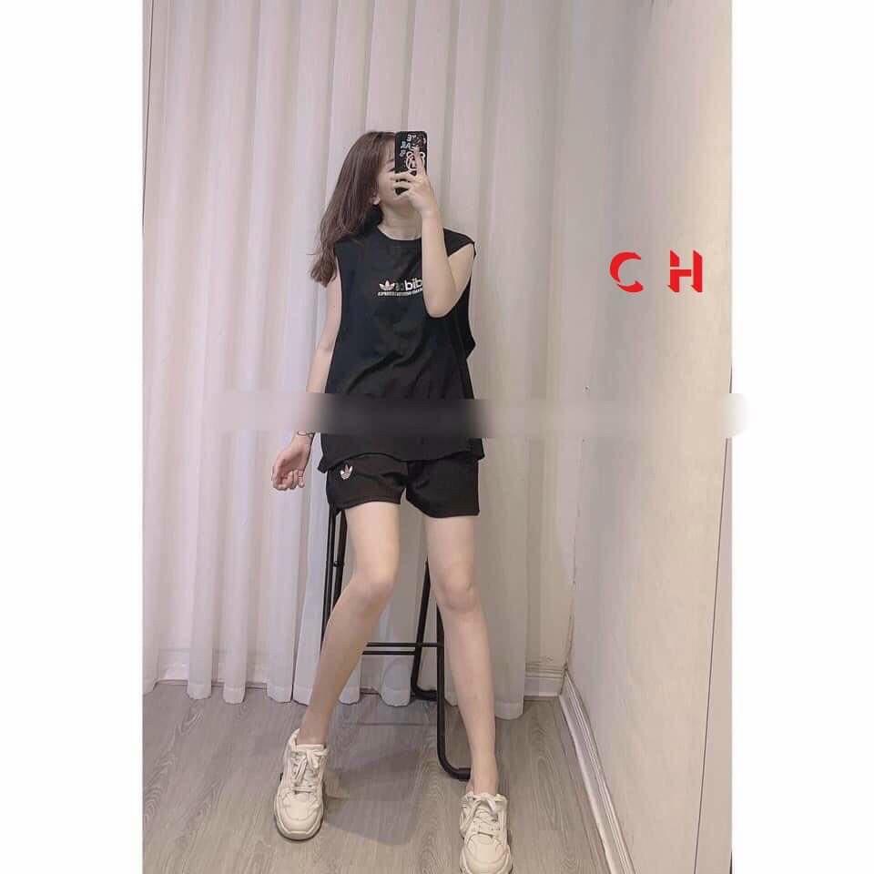 Sét áo tanktop, quần sooc và áo quây siêu chất