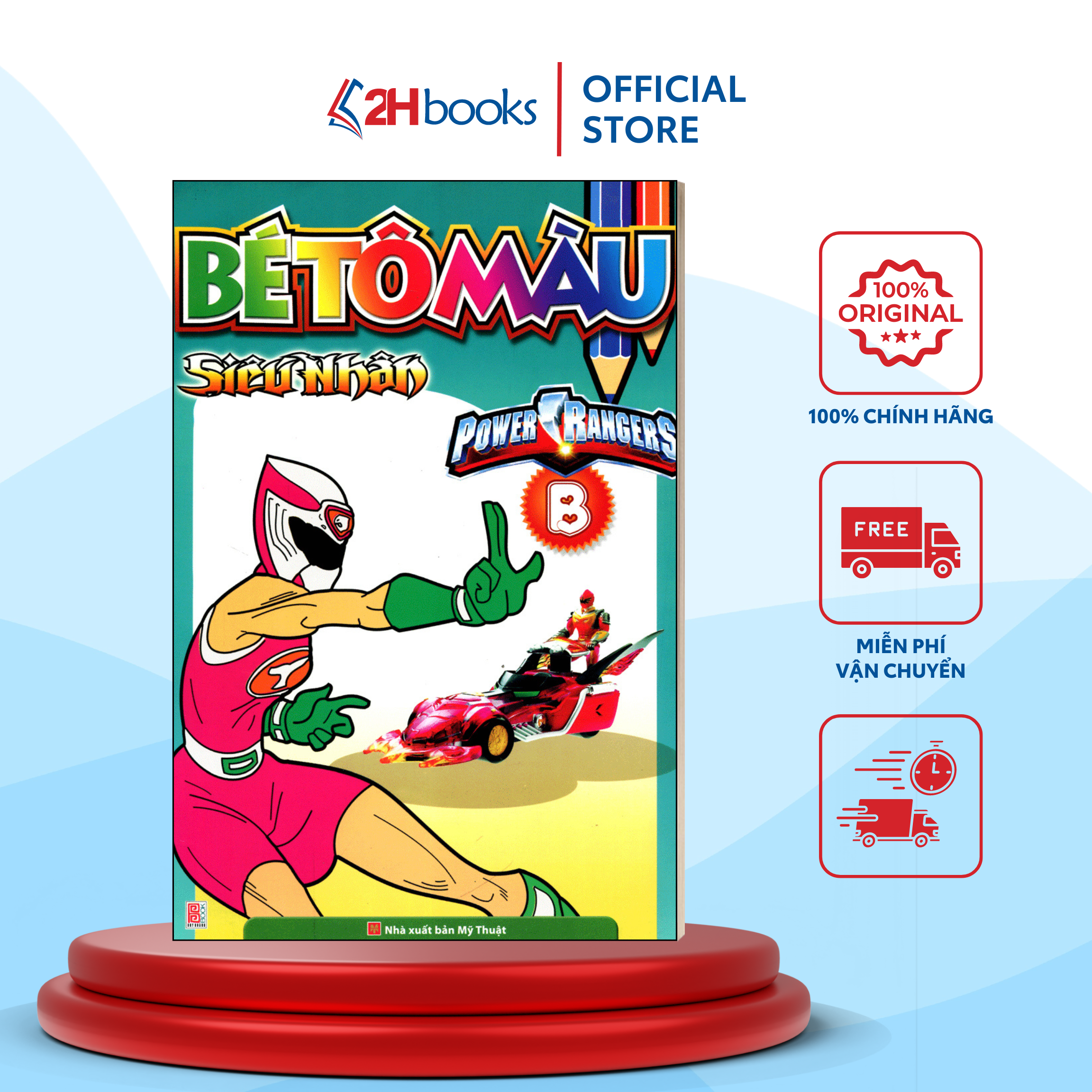 Sách- Bé Tô Màu Siêu Nhân (Quyển B)- 2HBooks