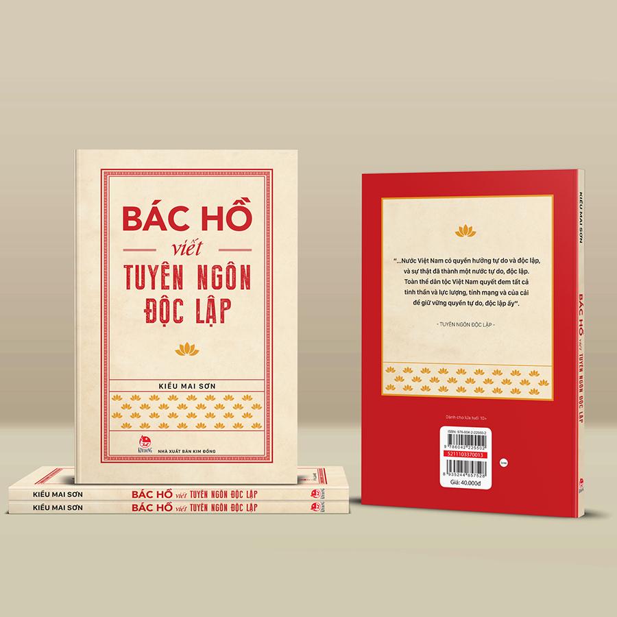 Sách Bác Hồ Viết Tuyên Ngôn Độc Lập