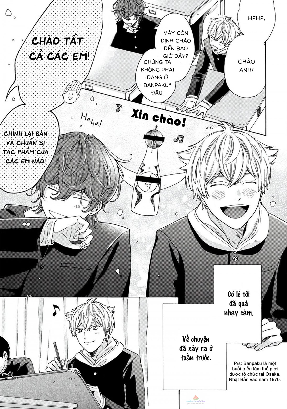 ngôi sao hạng nhất được vẽ bằng nụ hôn chapter 3 11