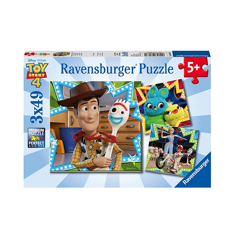 Xếp hình puzzle Disney Toy Story IV 3 bộ 49 mảnh RAVENSBURGER RV080670