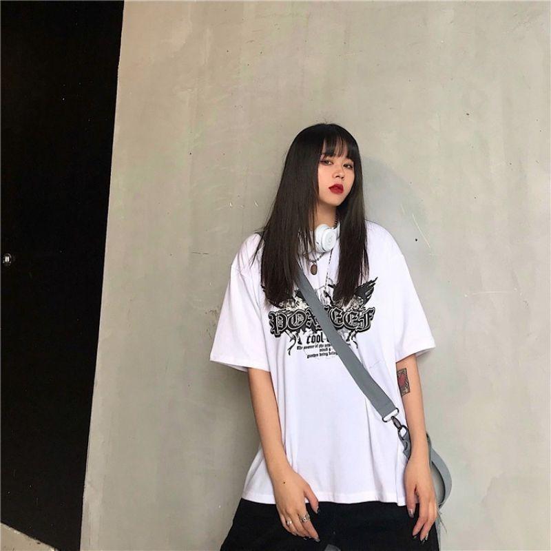 Áo thun nữ size nhỏ, có size s, áo phông form rộng tay lỡ ulzang, có size lớn