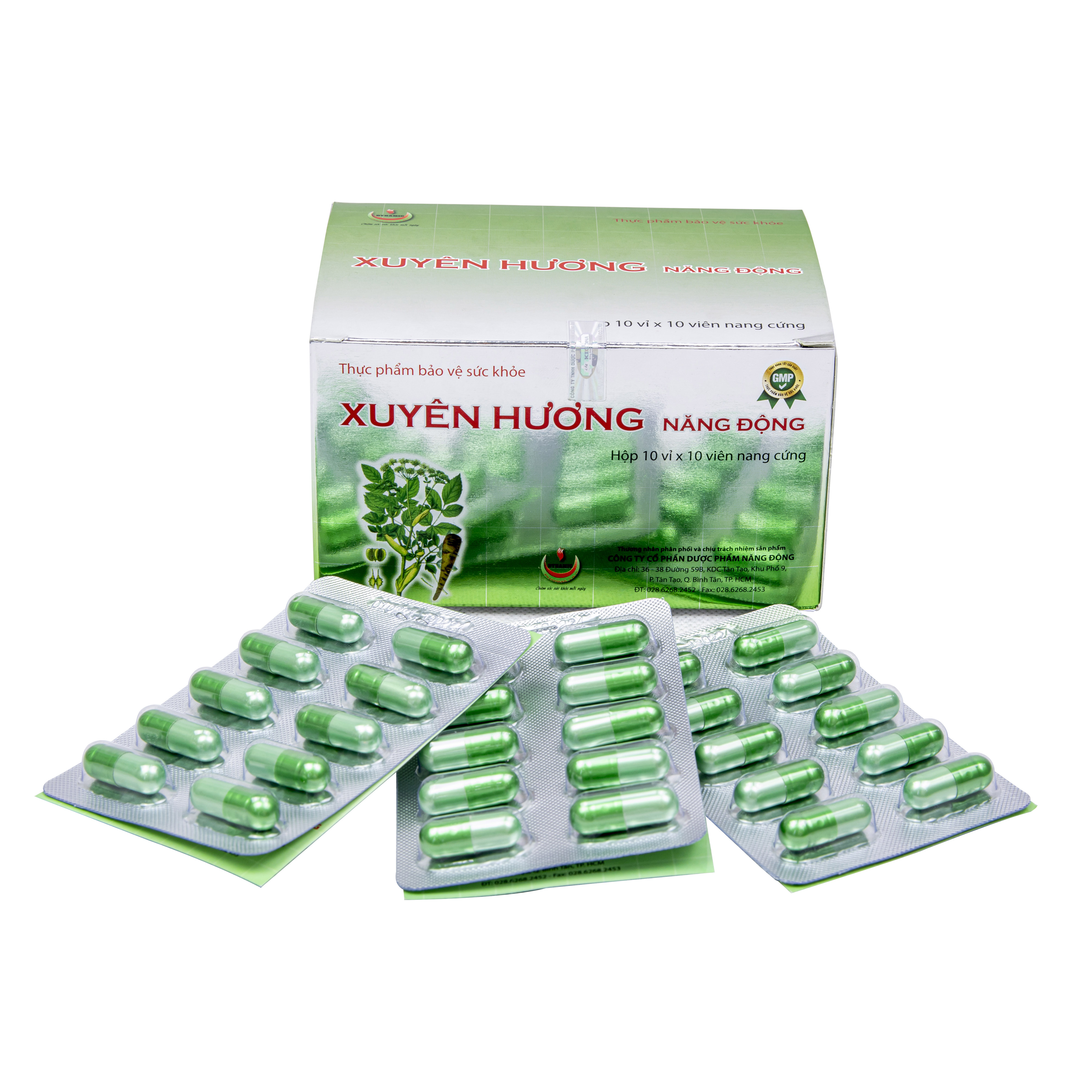 XUYÊN HƯƠNG Năng Động - Năng Động - giải cảm, giải ho